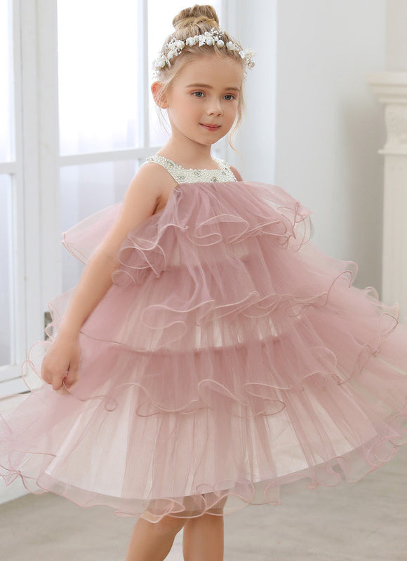Robe Cérémonie Tulle Volante - gallery 3