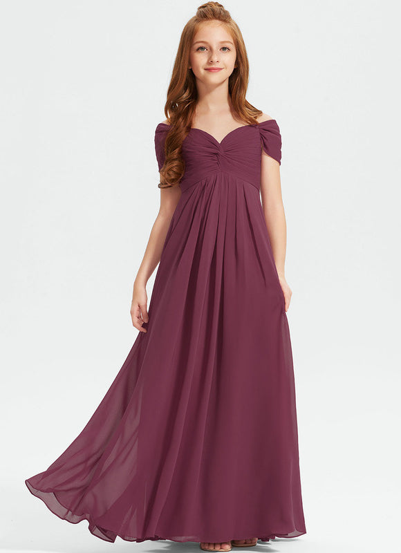 Robe Ceremonie Grande Taille Bordeaux - gallery 3