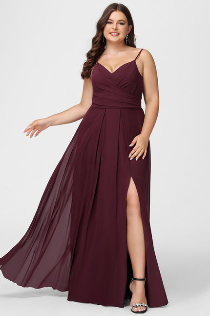 Robe Cérémonie Longue Volants Rose - gallery 6