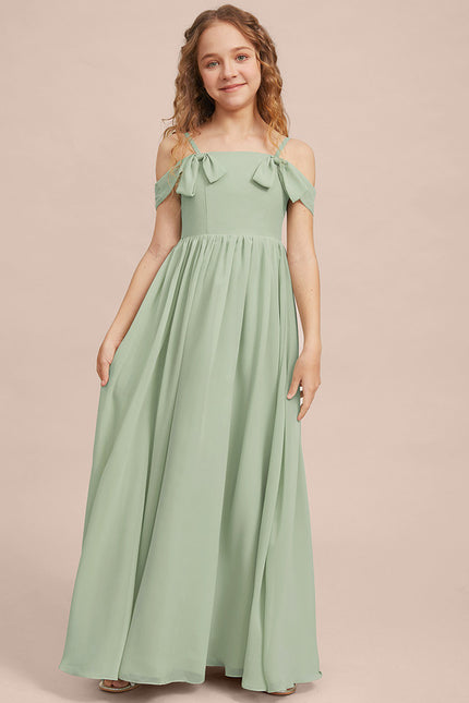 Robe Cérémonie Demoiselle Dhonneur Mint - gallery 4
