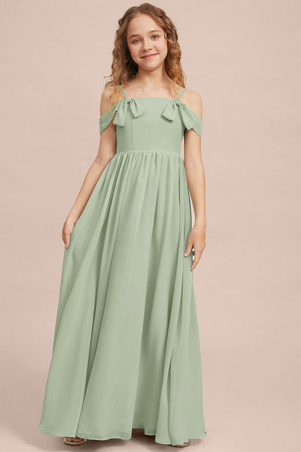 Robe Cérémonie Demoiselle Dhonneur Mint - gallery 4