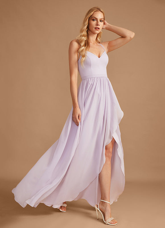 Robe Cérémonie Fluide Marine Élégante - gallery 3