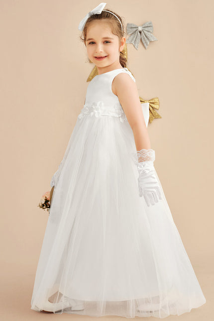 Robe Cérémonie Glamour Enfant Satiné - gallery 6