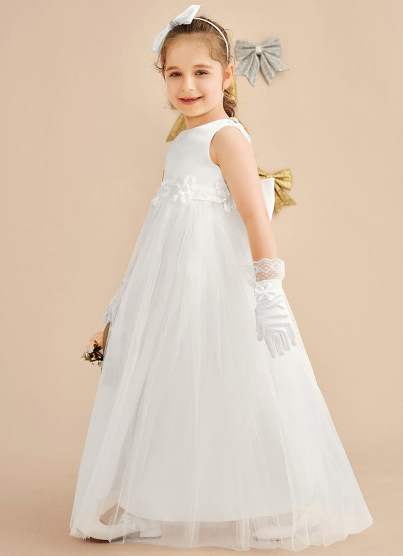 Robe Cérémonie Glamour Enfant Satiné - gallery 6