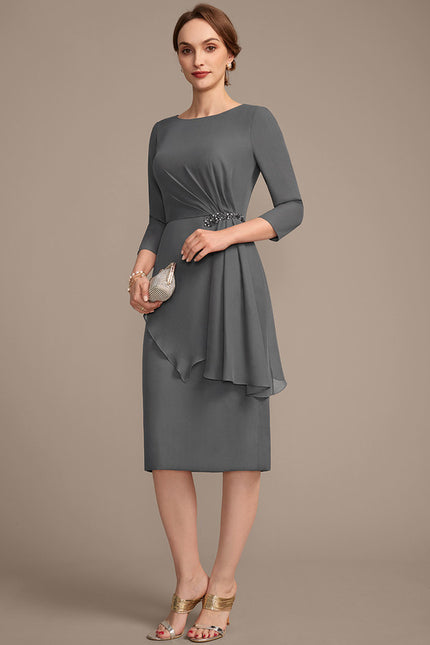 Robe Cérémonie Satinée Élégante - gallery 4