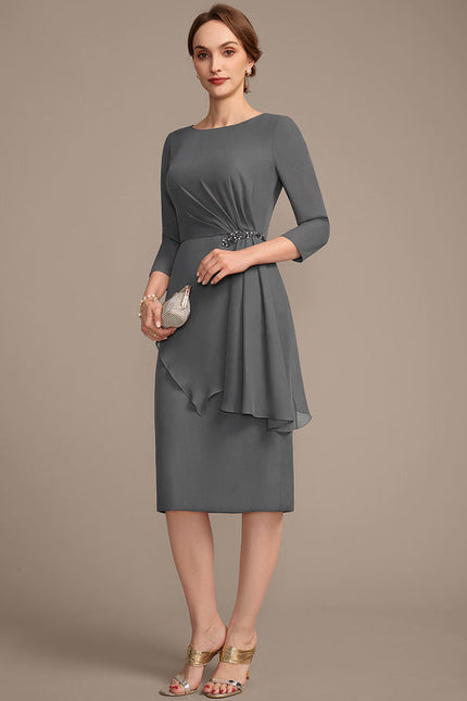Robe Cérémonie Satinée Élégante - gallery 4