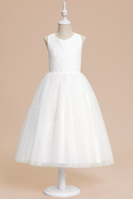 Robe Cérémonie Nœud Tulle Éclat - gallery 2