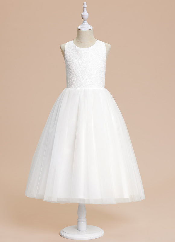 Robe Cérémonie Nœud Tulle Éclat - gallery 2