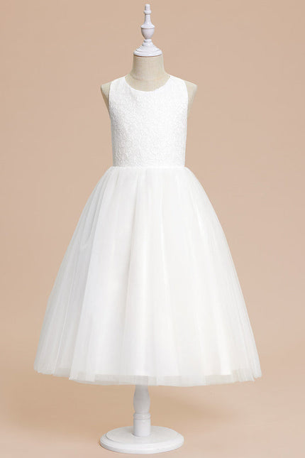 Robe Cérémonie Nœud Tulle Éclat - gallery 2