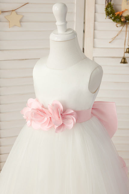 Robe Cérémonie Tulle Fleurie - gallery 4