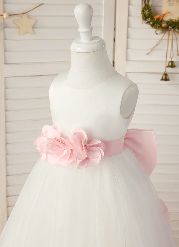 Robe Cérémonie Tulle Fleurie - gallery 4