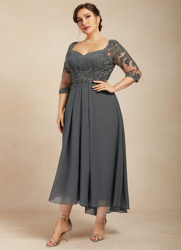 Robe Cérémonie Ajourée Marine - gallery 8
