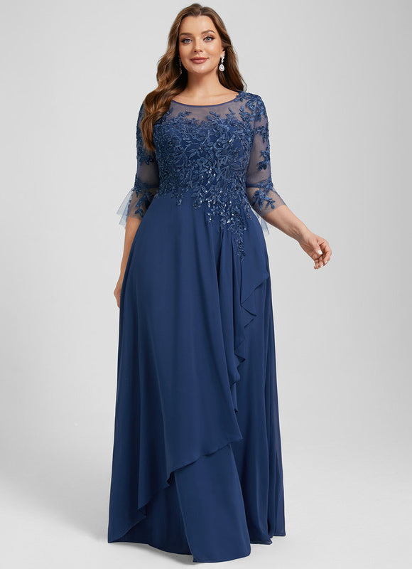 Robe Cérémonie Fluide Dentelle - gallery 9