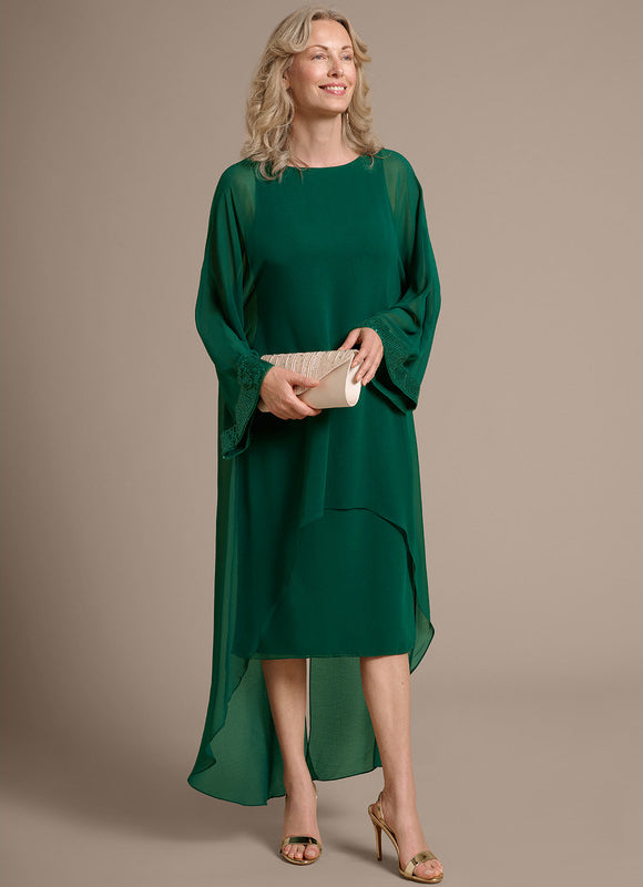 Robe Ceremonie Vert Bouteille - gallery 4