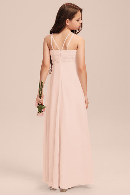 Robe Cérémonie Longue Froncée - gallery 1