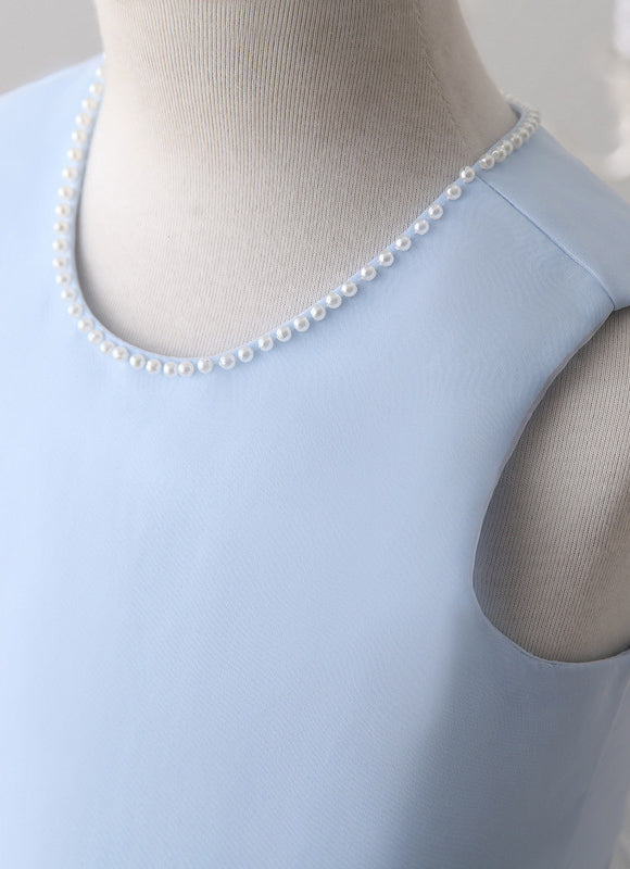 Robe Cérémonie Céleste Bleu - gallery 6