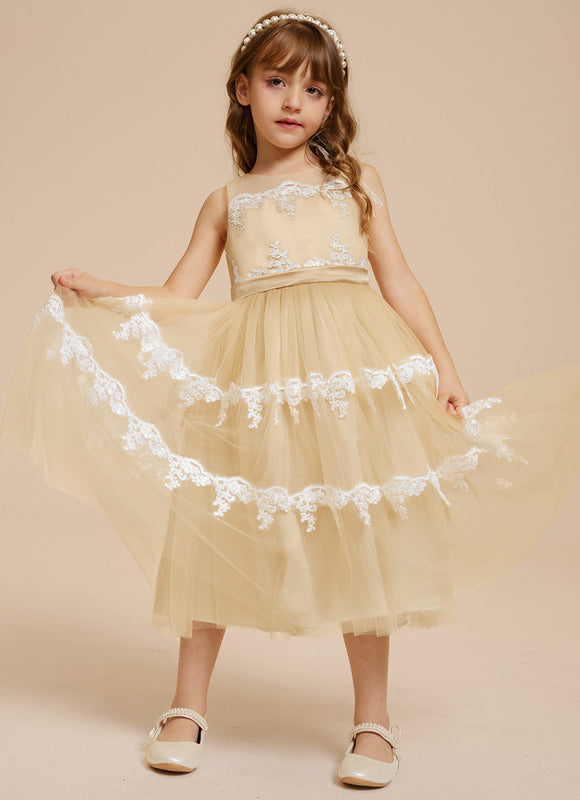 Robe Beige Ceremonie