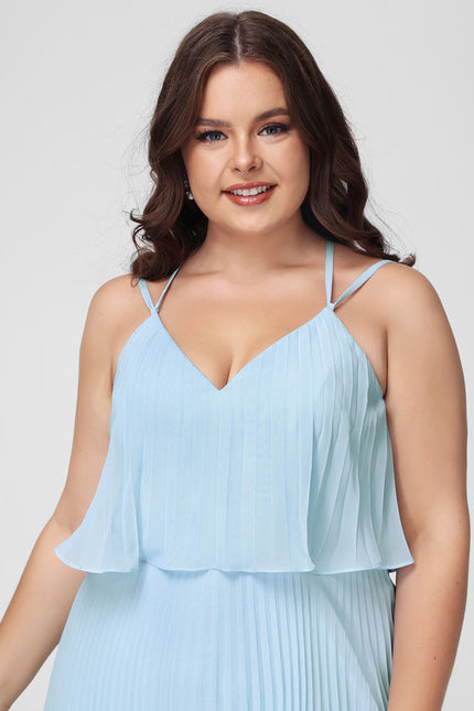 Robe Cérémonie Plissée Céleste - gallery 9