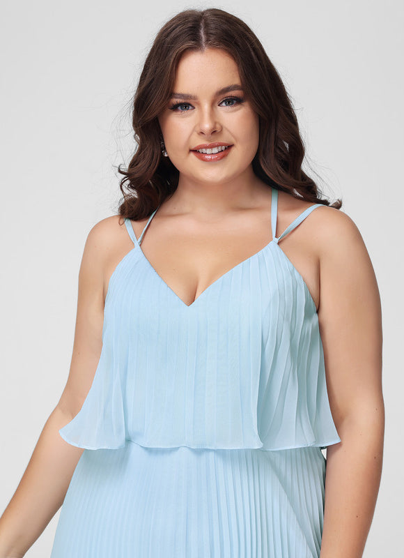 Robe Cérémonie Plissée Céleste - gallery 9