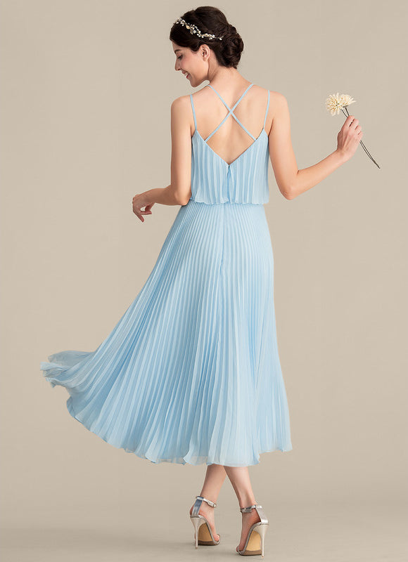Robe Cérémonie Plissée Céleste - gallery 2
