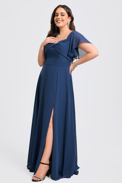 Robe Cérémonie Longue Volants Rose - gallery 8