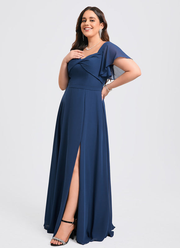 Robe Cérémonie Longue Volants Rose - gallery 8