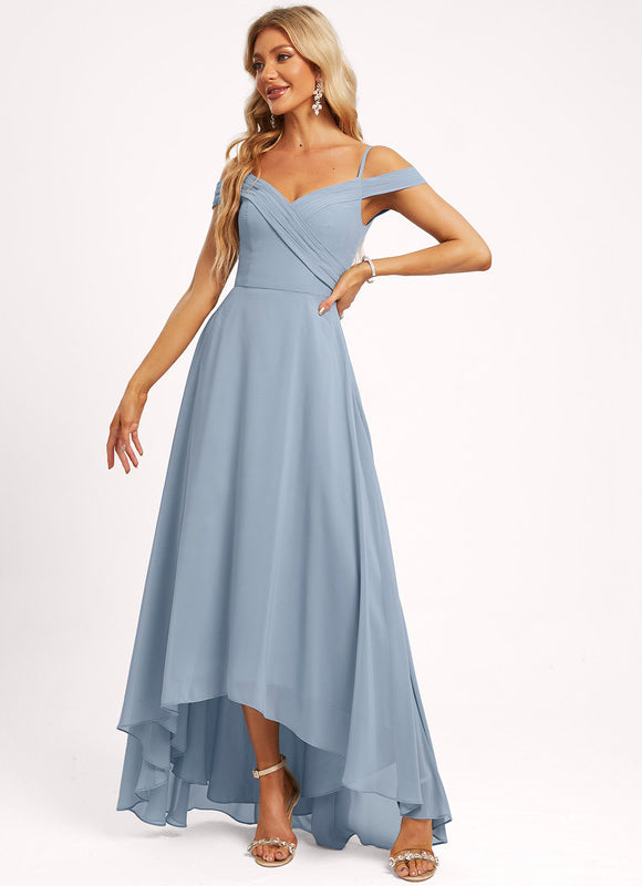 Robe Cérémonie Mousseline Rose - gallery 3