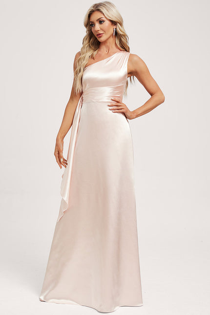 Robe Cérémonie Fluide Satinée - gallery 1