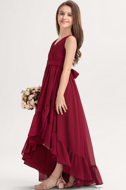 Robe Cérémonie Trapèze Bordeaux - gallery 2