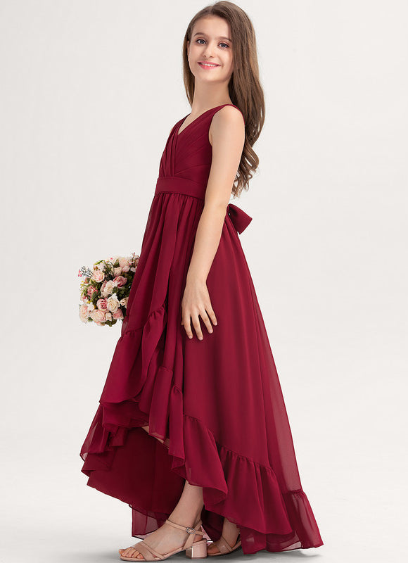 Robe Cérémonie Trapèze Bordeaux - gallery 2