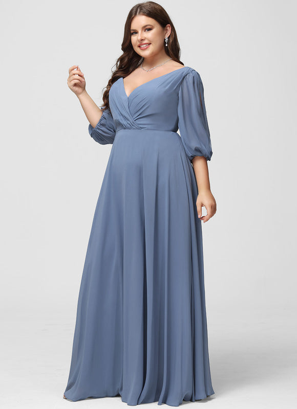 Robe Cérémonie Longue Volants Rose - gallery 8