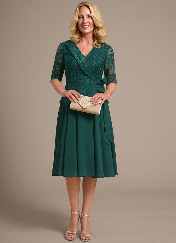 Robe Ceremonie Manches Longues - gallery 4