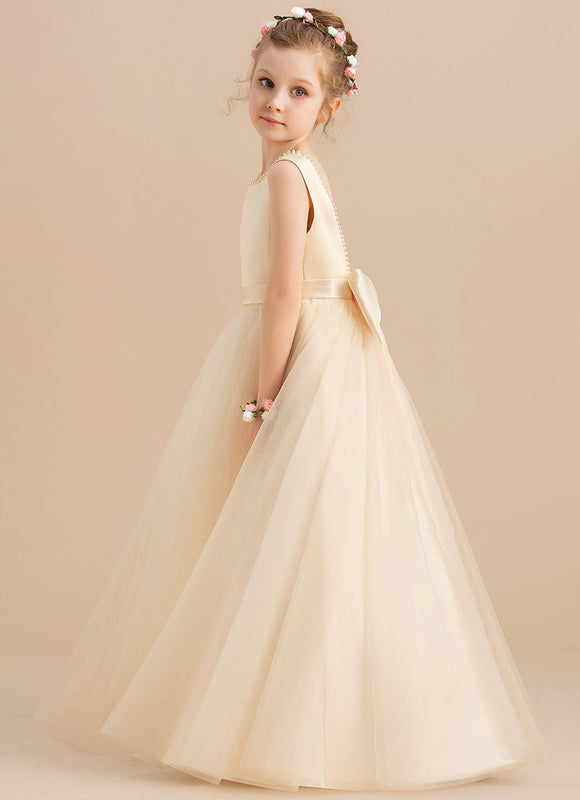 Robe Cérémonie Tulle Écrue - gallery 4