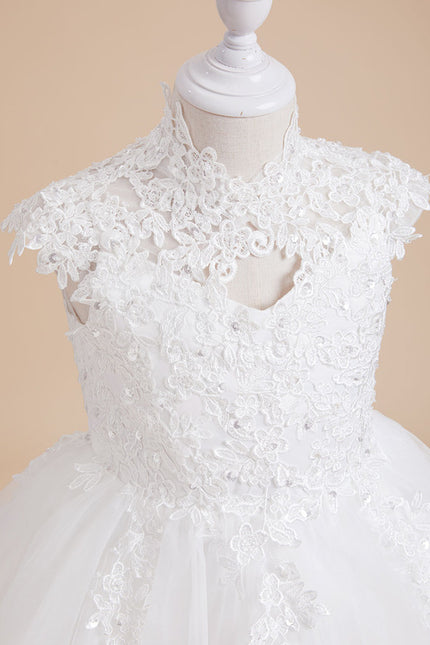 Robe Blanche Ceremonie Pas Cher - gallery 1