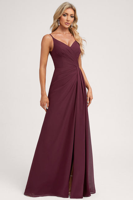 Robe Cérémonie Longue Volants Rose - gallery 2