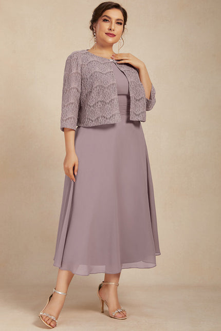 Robe Ceremonie Grande Taille Femme - gallery 7