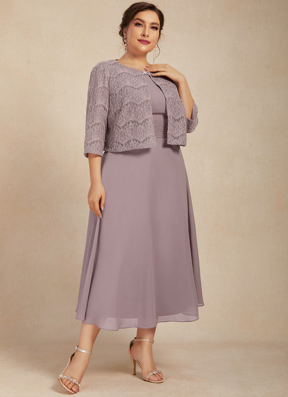 Robe Ceremonie Grande Taille Femme - gallery 7