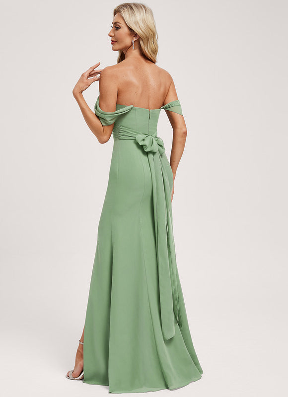 Robe Cérémonie Vert Élégant - gallery 9