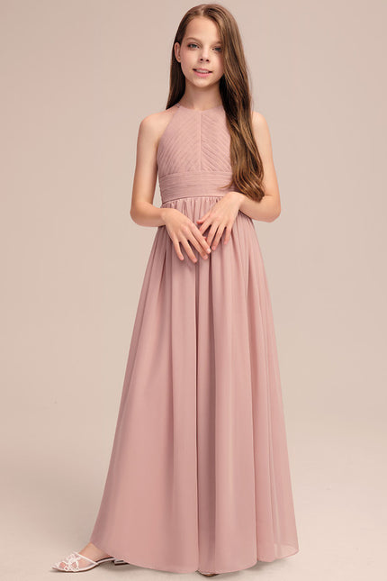 Robe Cérémonie Élégante Poudrée - gallery 1