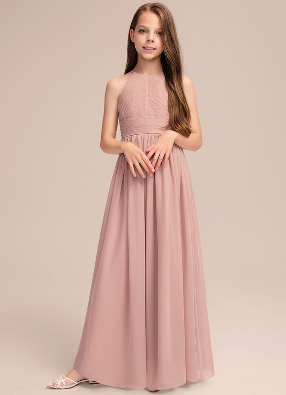 Robe Cérémonie Élégante Poudrée - gallery 1