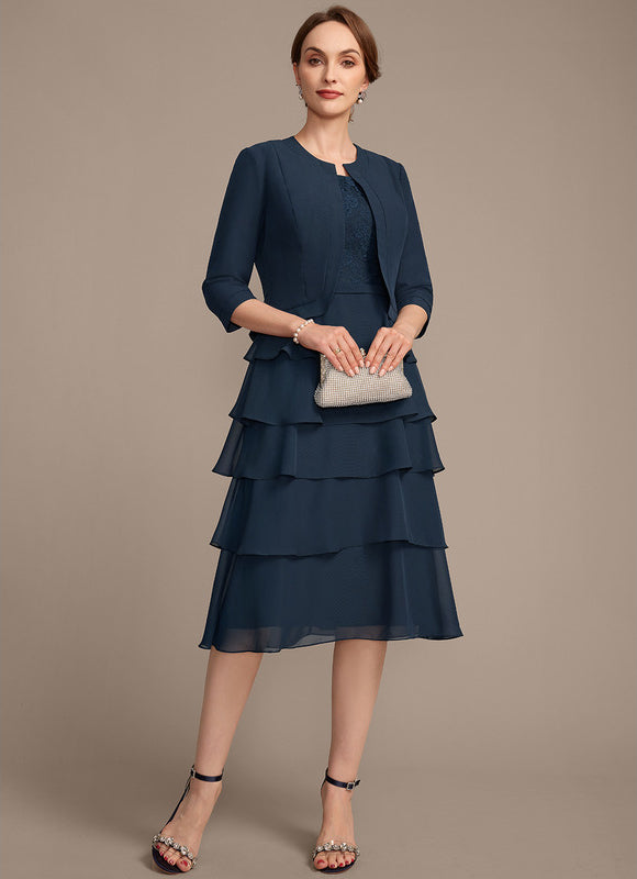 Robe Ceremonie Grande Taille Bleu Marine