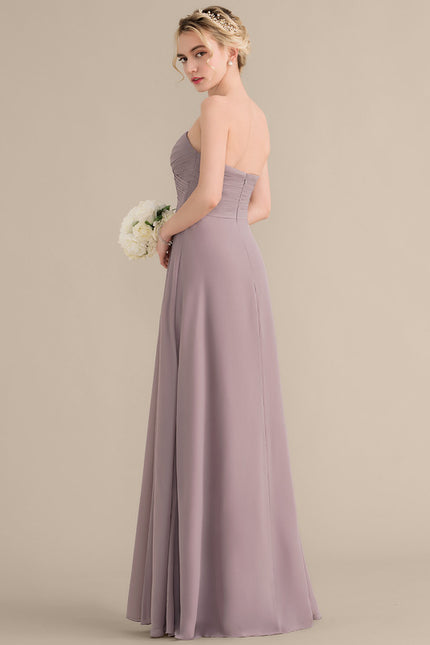 Robe Cérémonie Violet Flottant - gallery 7