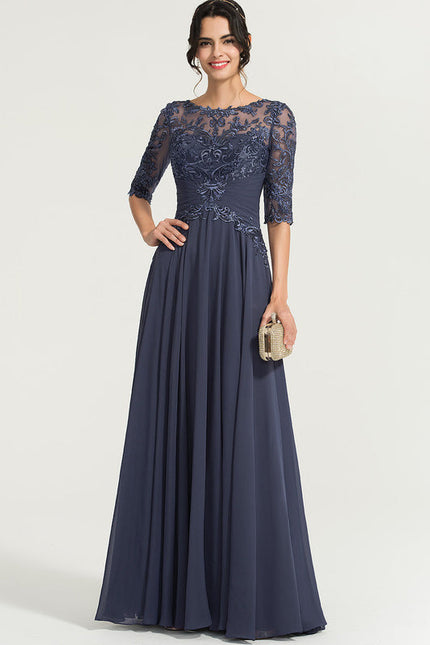 Robe Cérémonie Fluide Marine - gallery 5