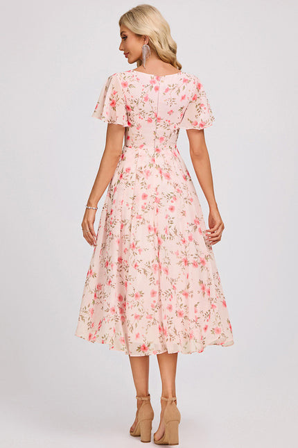 Robe Cérémonie Fluide Marine Élégante - gallery 5