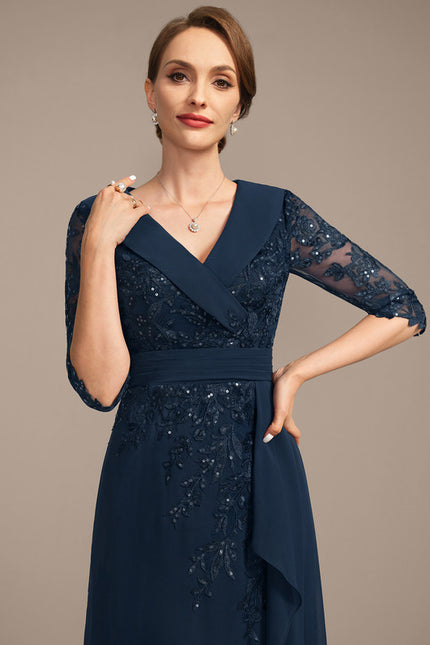 Robe Cérémonie Élégance Marine Raffinée - gallery 1