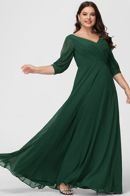 Robe Cérémonie Longue Volants Rose - gallery 7
