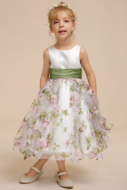 Robe Cérémonie Fleur De Satin - gallery 3