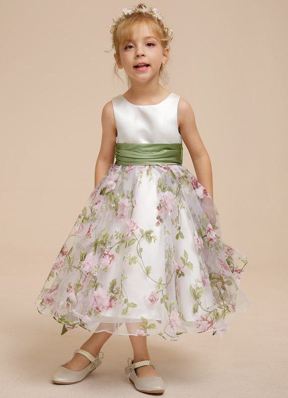Robe Cérémonie Fleur De Satin - gallery 3
