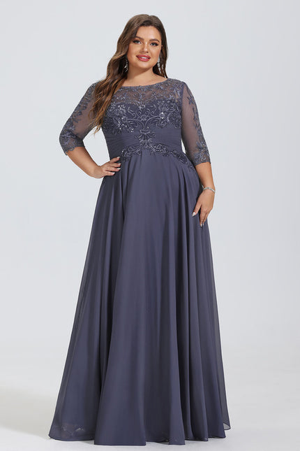 Robe Cérémonie Fluide Marine - gallery 8