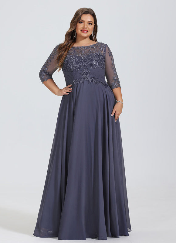 Robe Cérémonie Fluide Marine - gallery 8